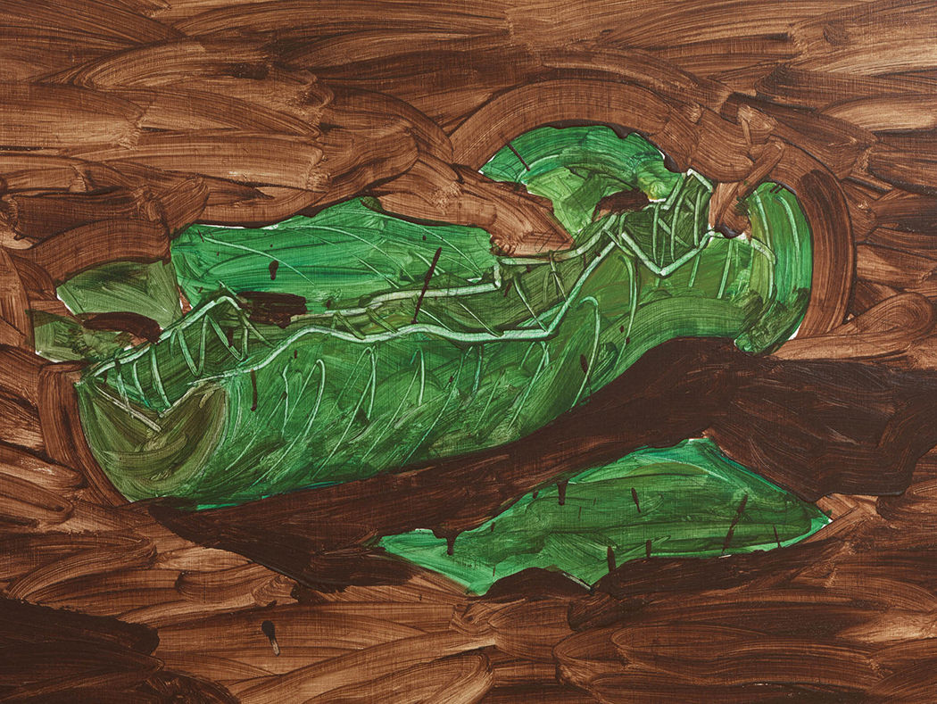 Neil Jenney, Girl and Vase, 1969