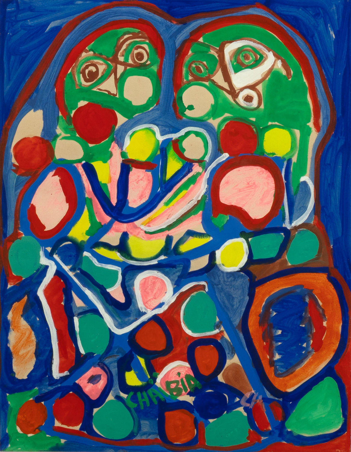 CHAIBIA TALAL , Composition , 1977