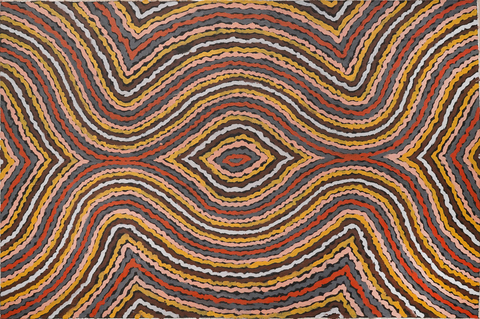 Clifford Possum Tjapaltjarri, Men's Ceremony, 1995
