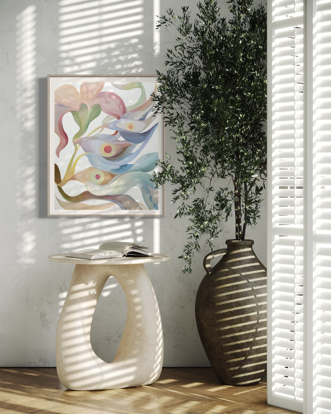 Ellen Sheidlin, Looking Through Flora, 2025