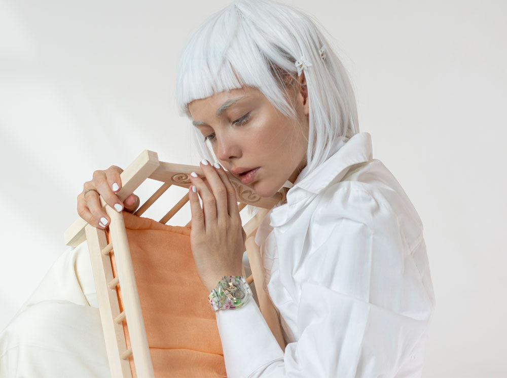 Ellen Sheidlin, Weaving from Imagination, 2020