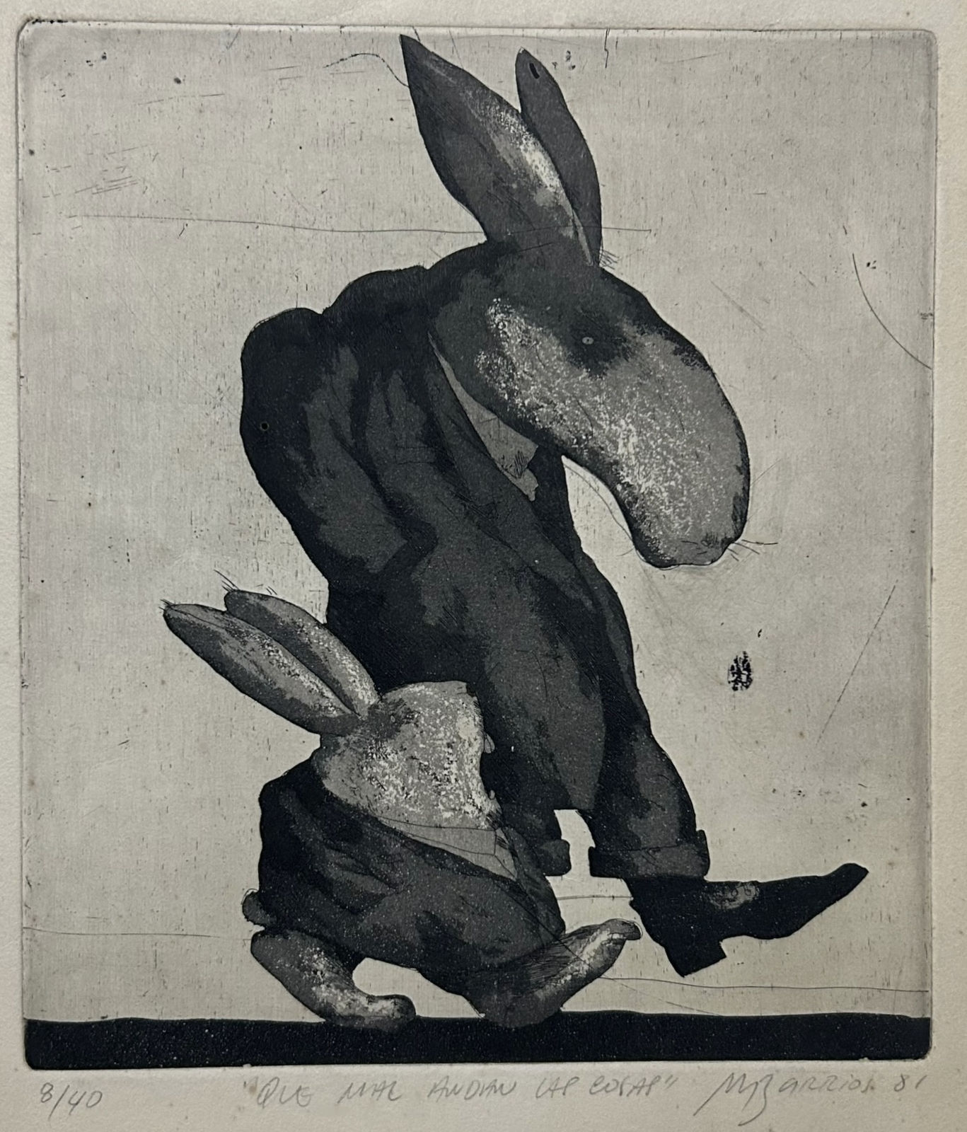 MOISES BARRIOS, QUE MAL ANDAN LAS COSAS, 1981