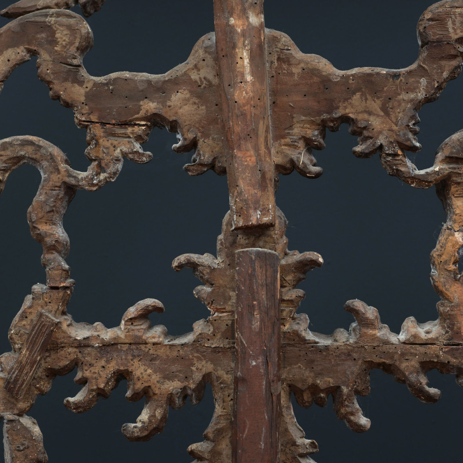 SILVER OVERMANTLE, XVIII CENTURY