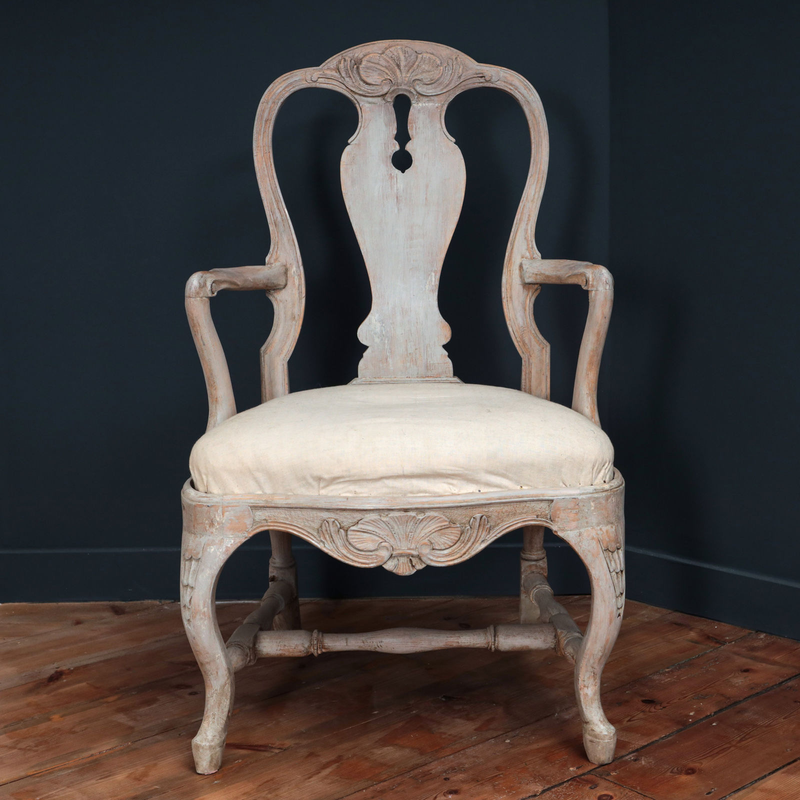 SWEDISH 18TH CENTURY ROCOCO CHAIRS