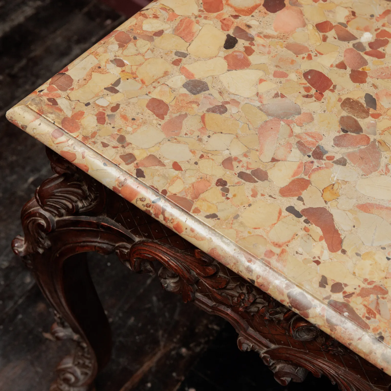 FRENCH, LATE 18TH CENTURY CONSOLE TABLE