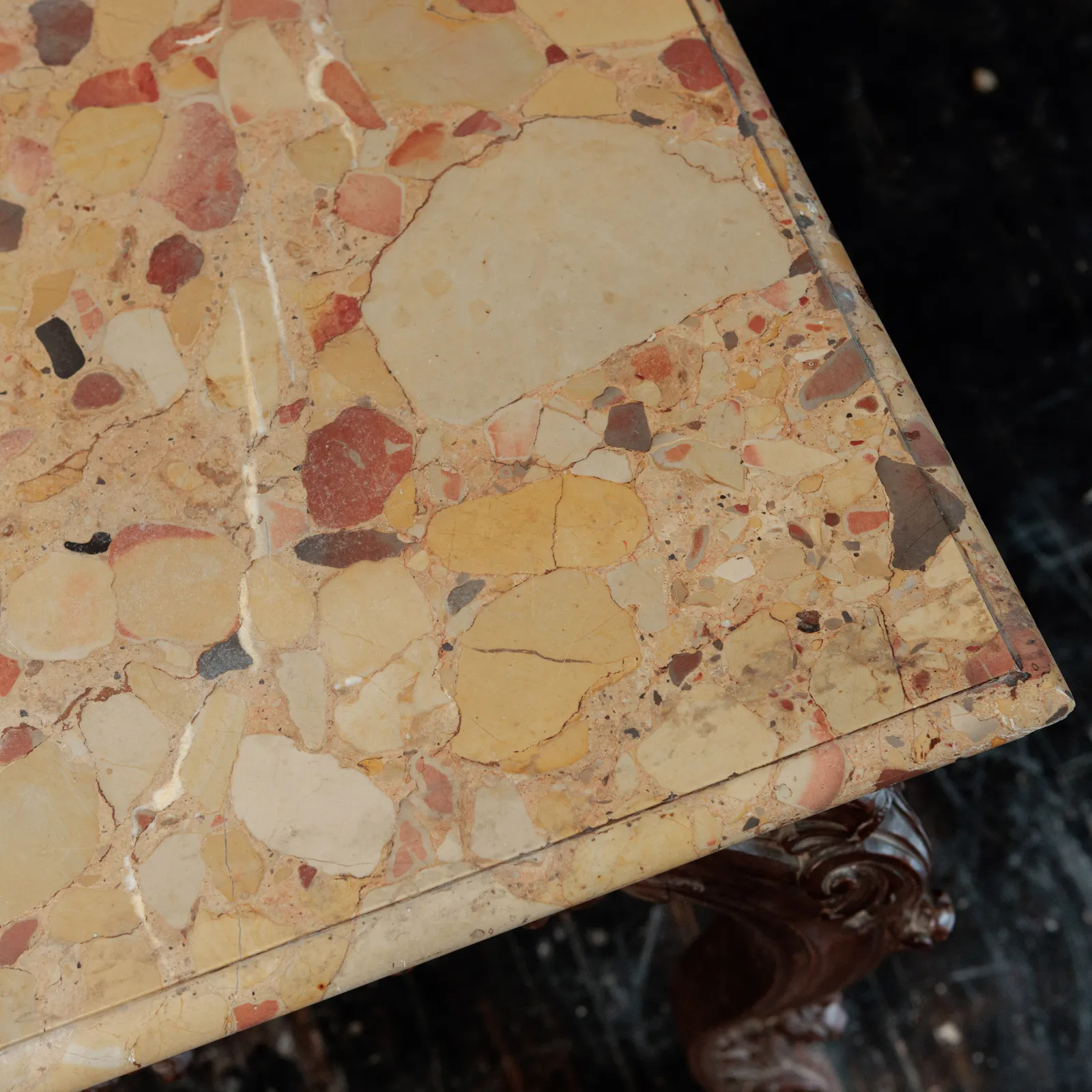 FRENCH, LATE 18TH CENTURY CONSOLE TABLE
