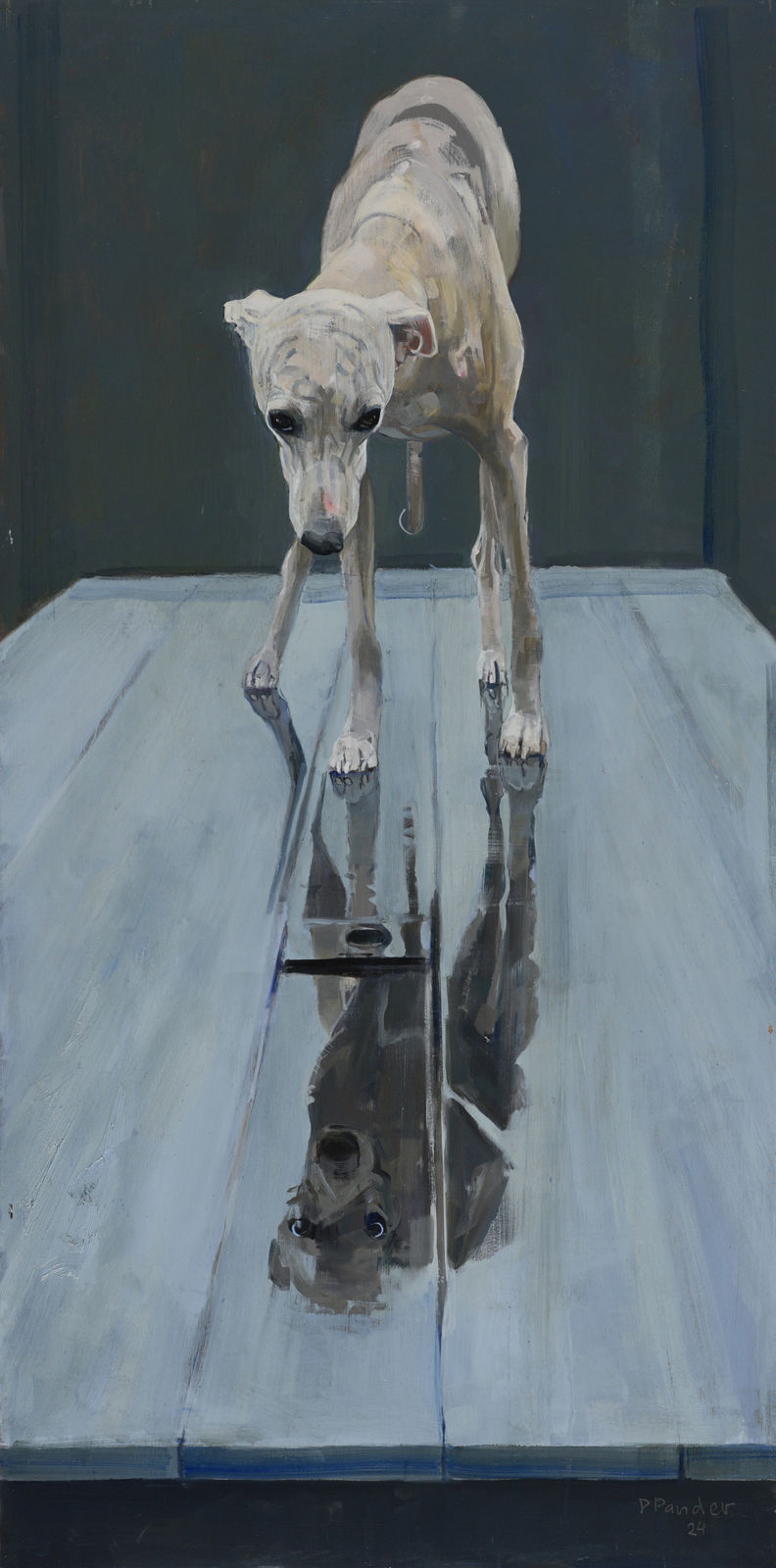 Pieter Pander, Gespiegeld hondje