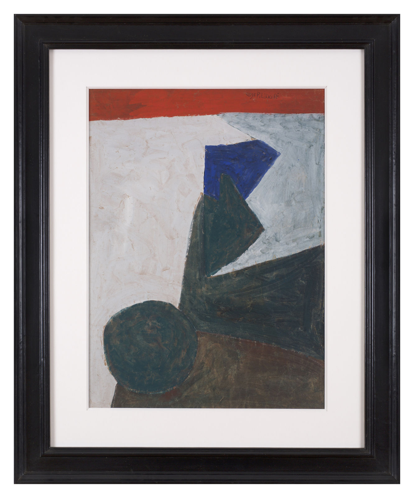 Serge Poliakoff, Composition abstraite, 1954