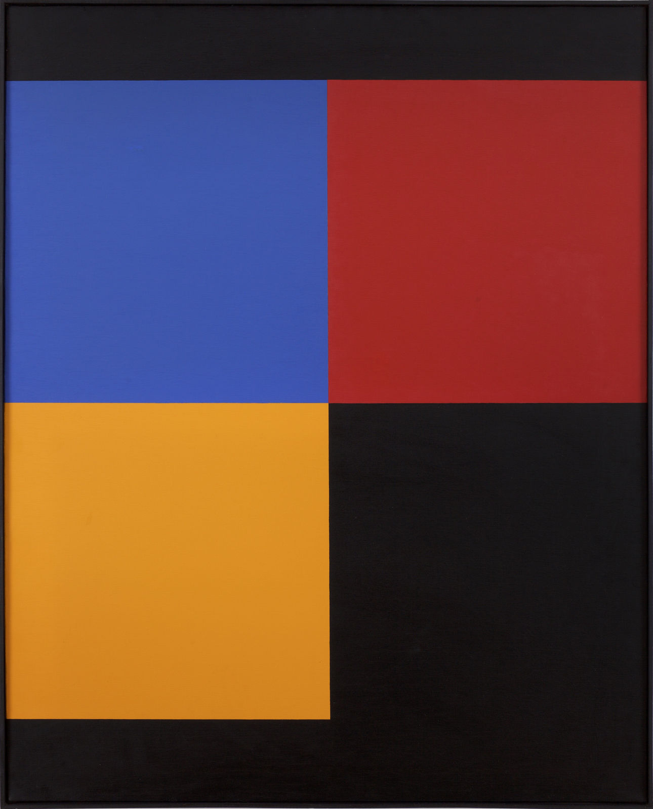 Aurélie Nemours, Les Angles Noirs, 1981