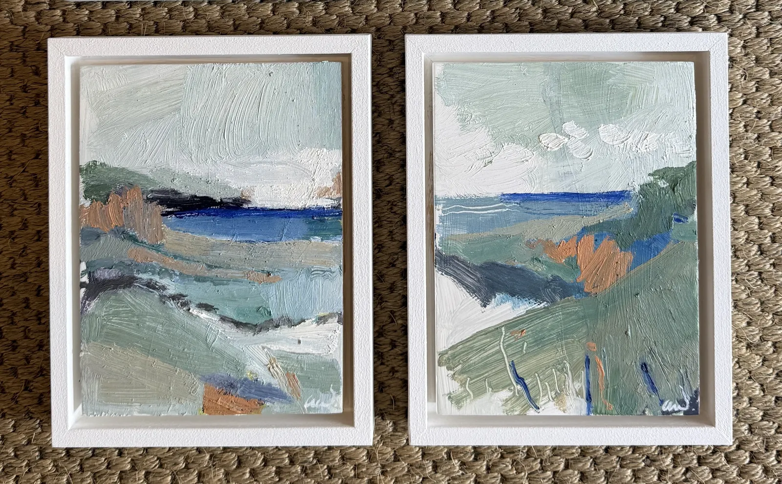 Aimee Willcock, Lizard Point Diptych