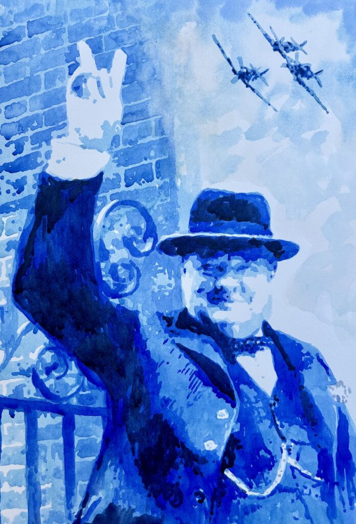 Jeremy Houghton, Winston Churchill