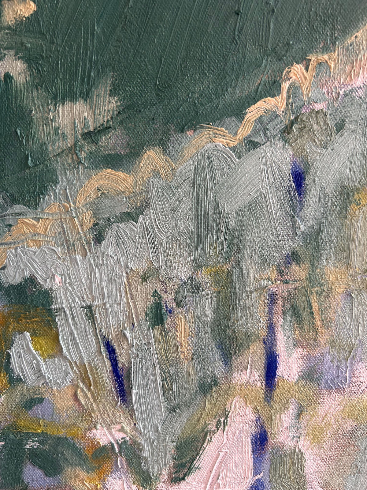 Aimee Willcock, Secluded Cove Across The Fields