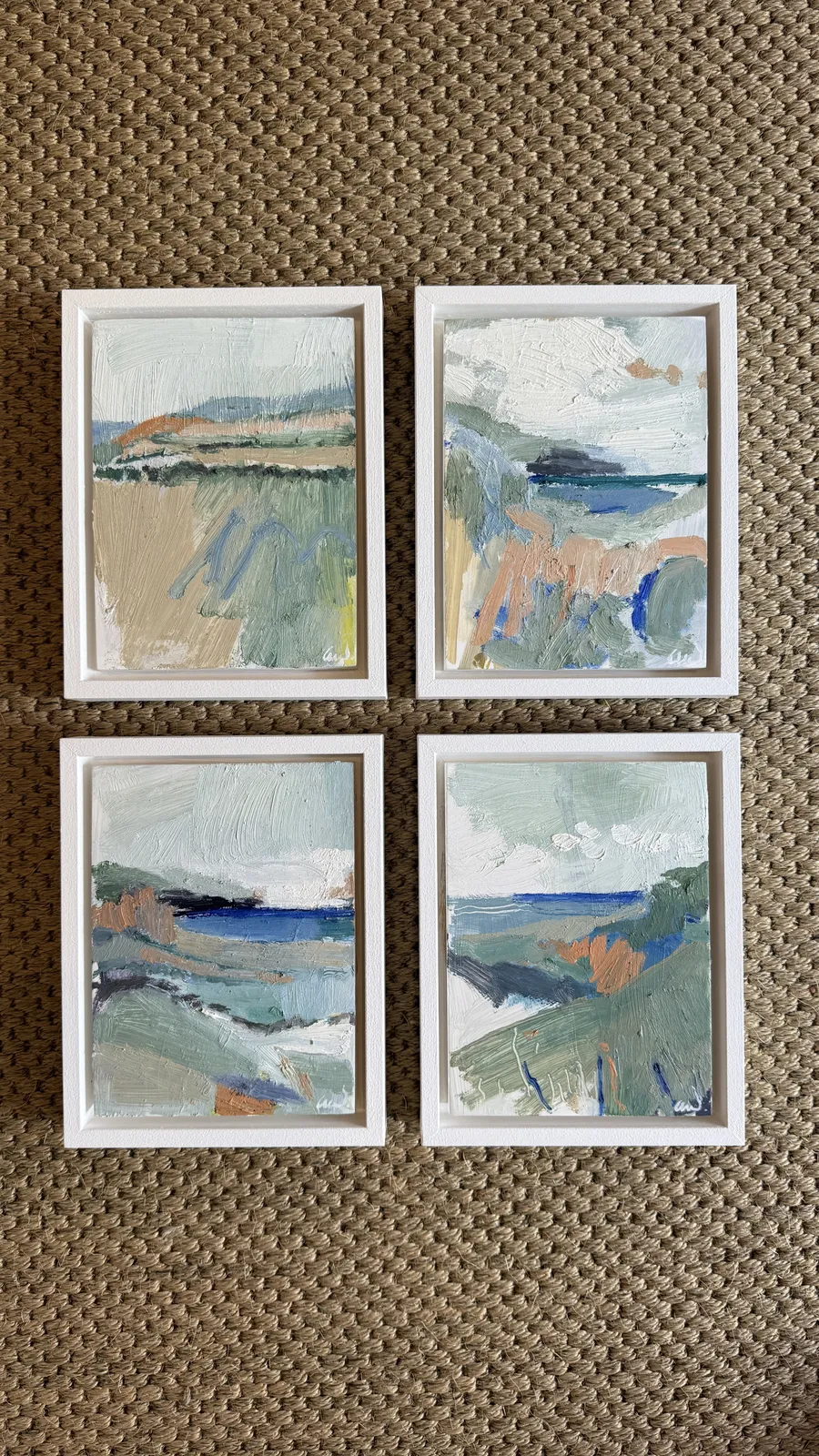 Aimee Willcock, Lizard Point Diptych