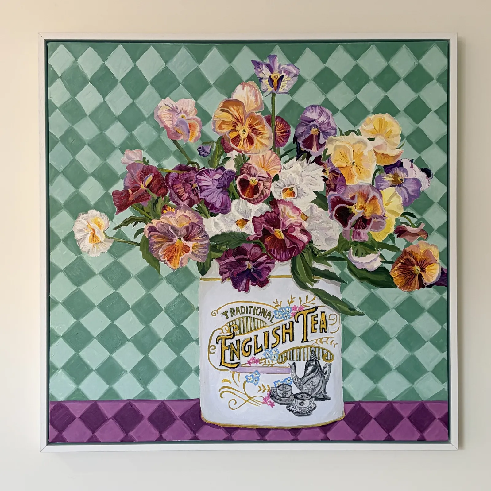 Melissa Laurence, Pansies for Tea