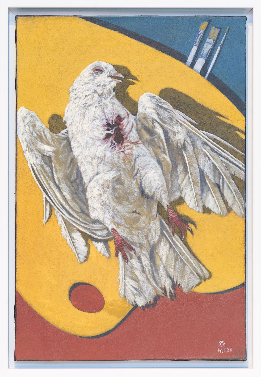 Walid Ebeid, Elegy for an Artist, 2024