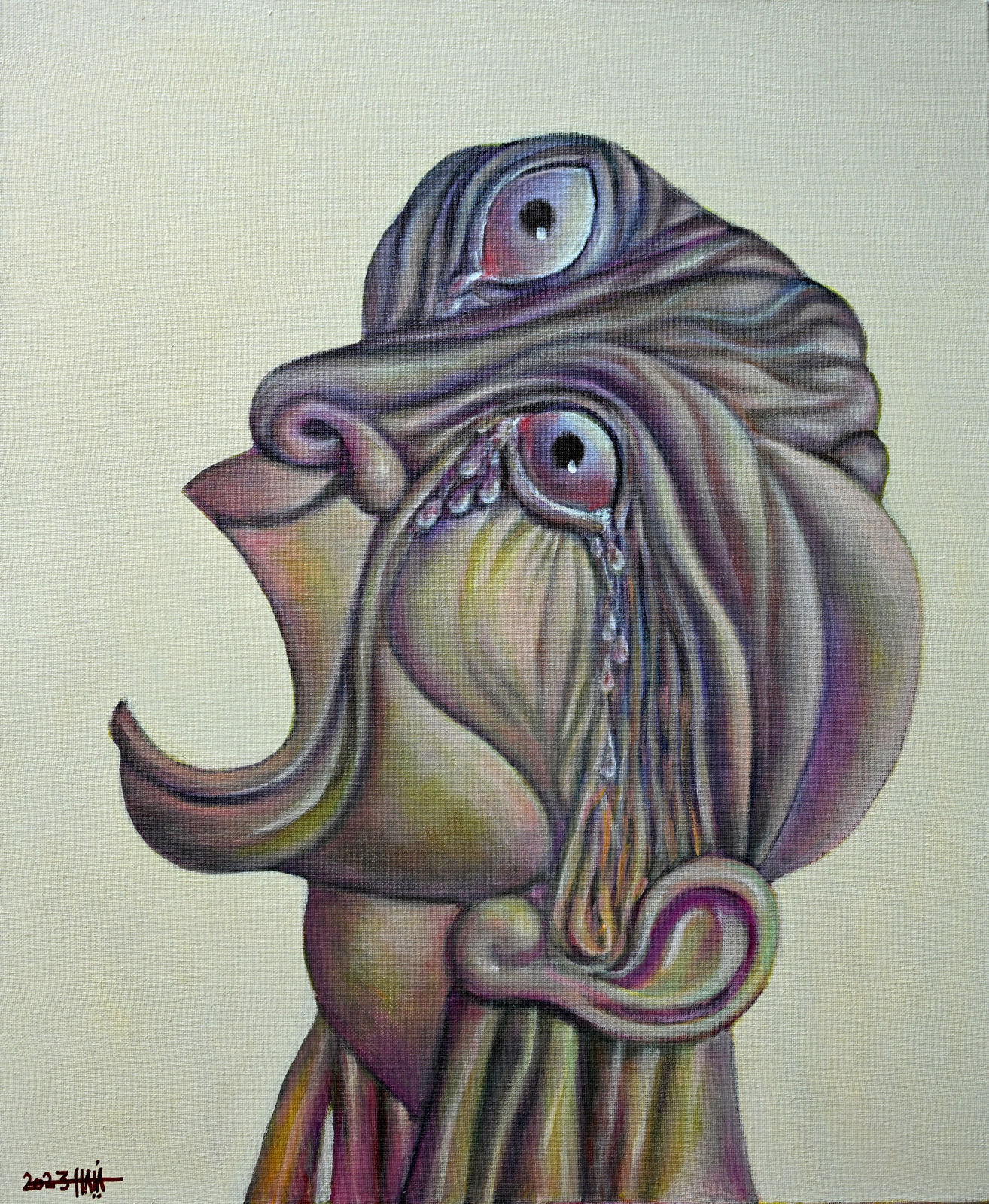 Faisel Laibi Sahi, The Scream, 2023