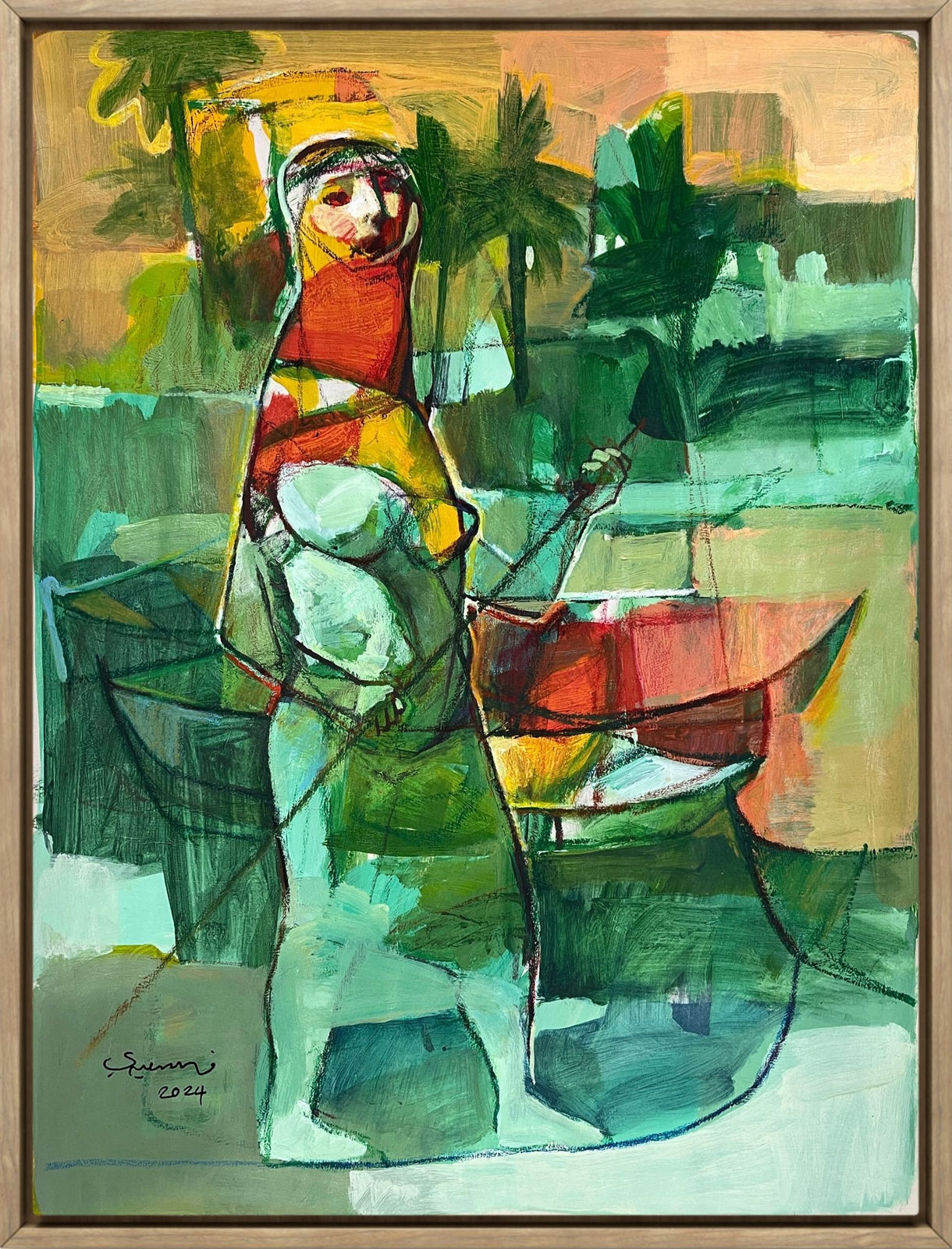 Falah Al-Saeedi, Women in the Marshes series, 2024