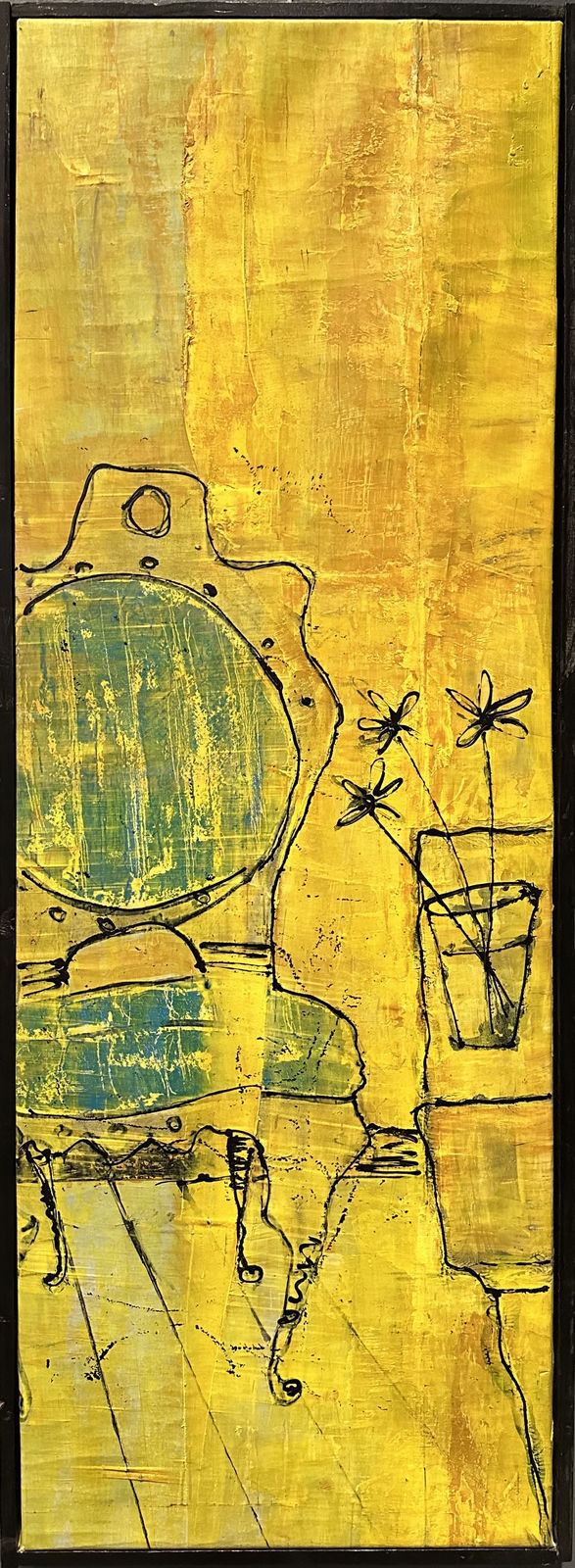 Zura, Flowers on a Table, 2025