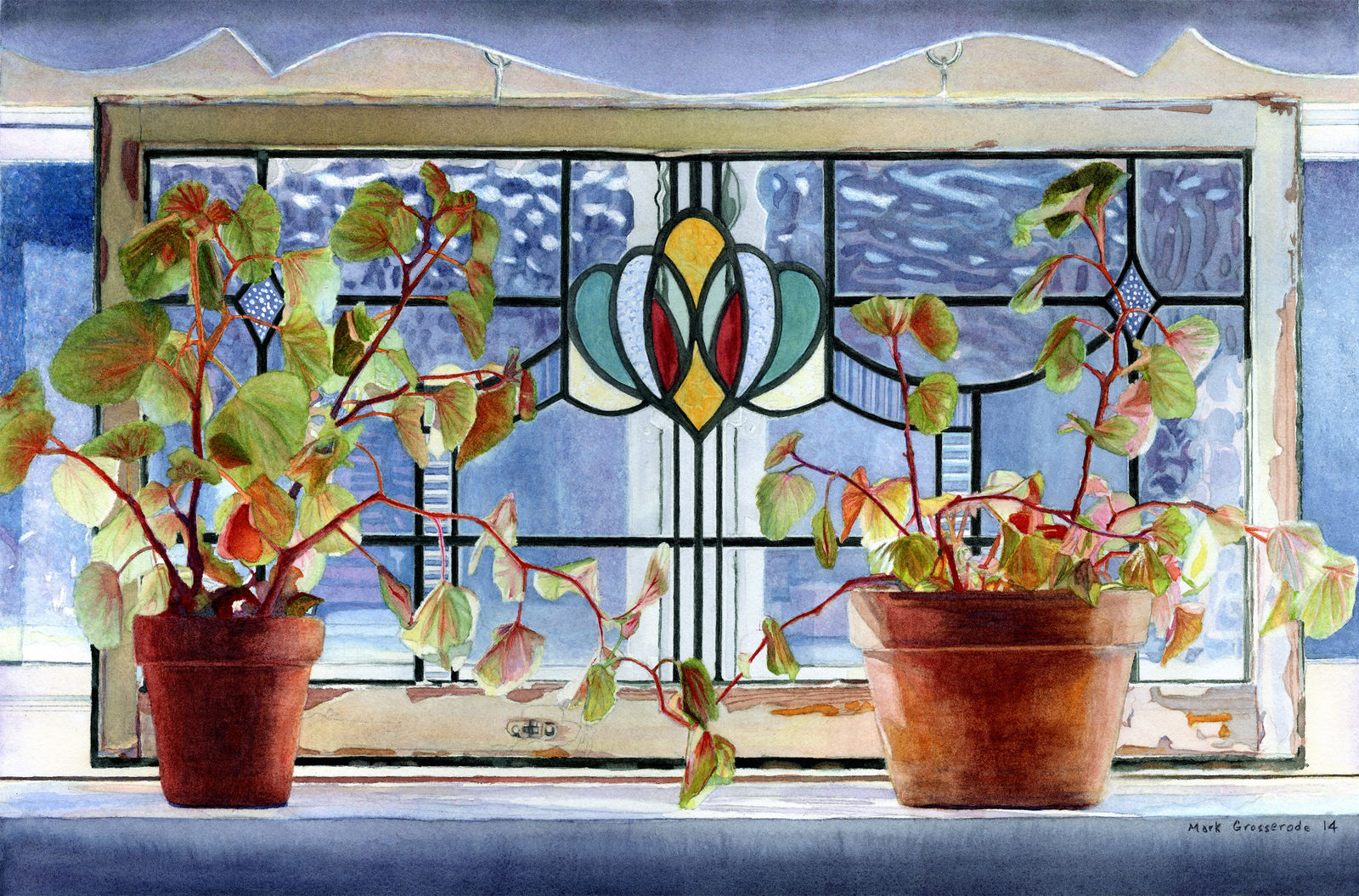 Mark Grosserode, Wintering, 2014