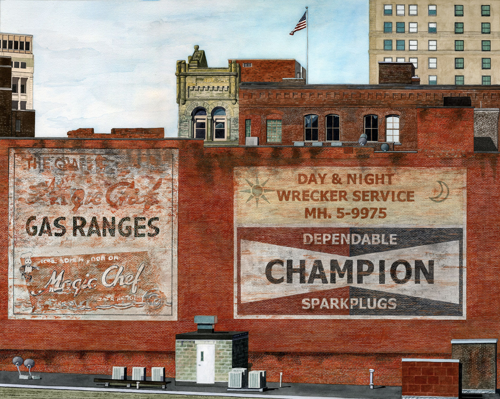 Mark Grosserode, Yesterday and Today, 2020