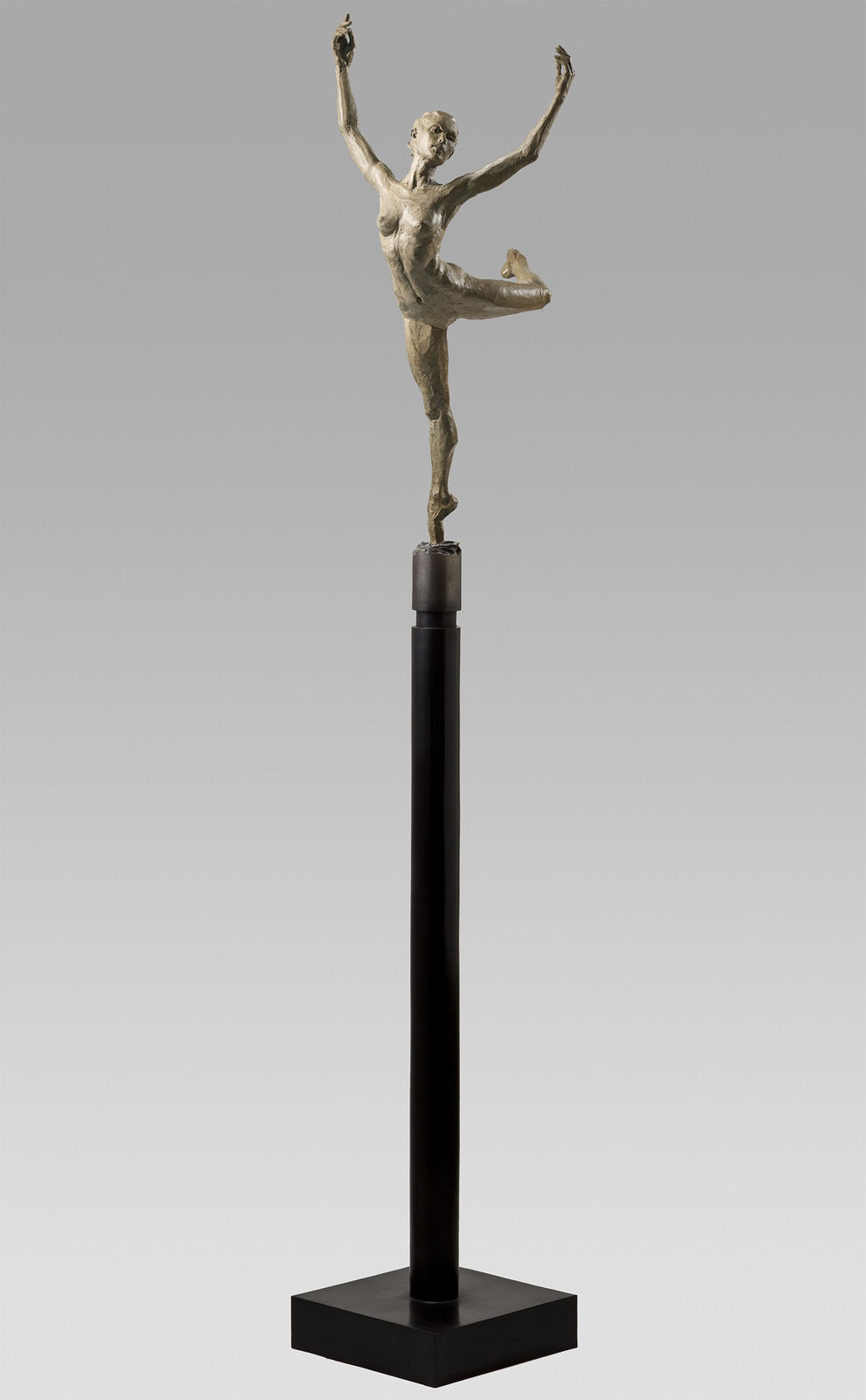 Melody Column, Bronze, Dancer, Column, Female