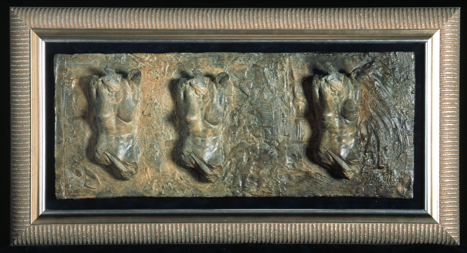 Female Fragment, Bronze, Fragments, Goddess, Wall Sculpture