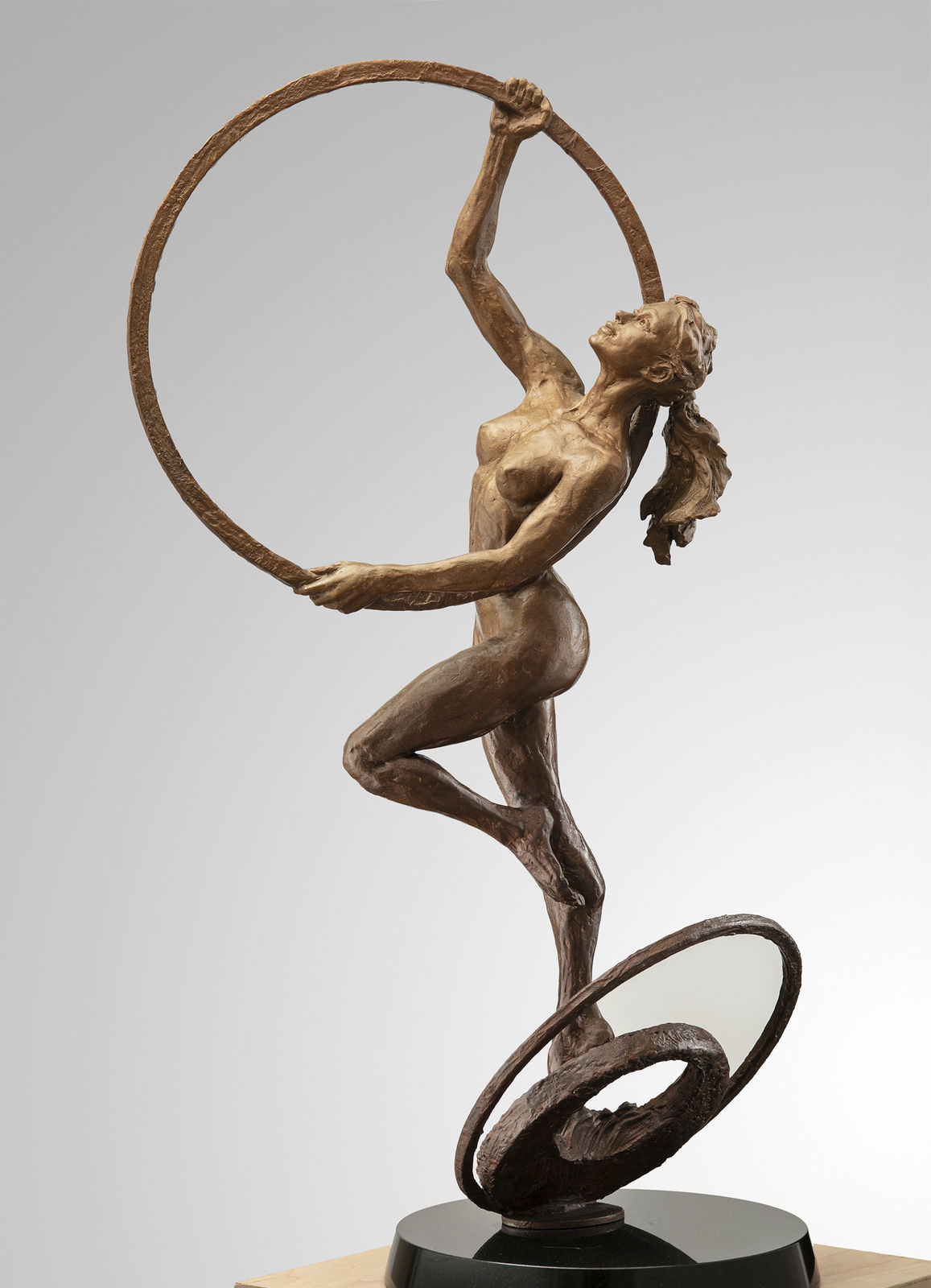 Cycles, Bronze, Suspended, Female, Rings