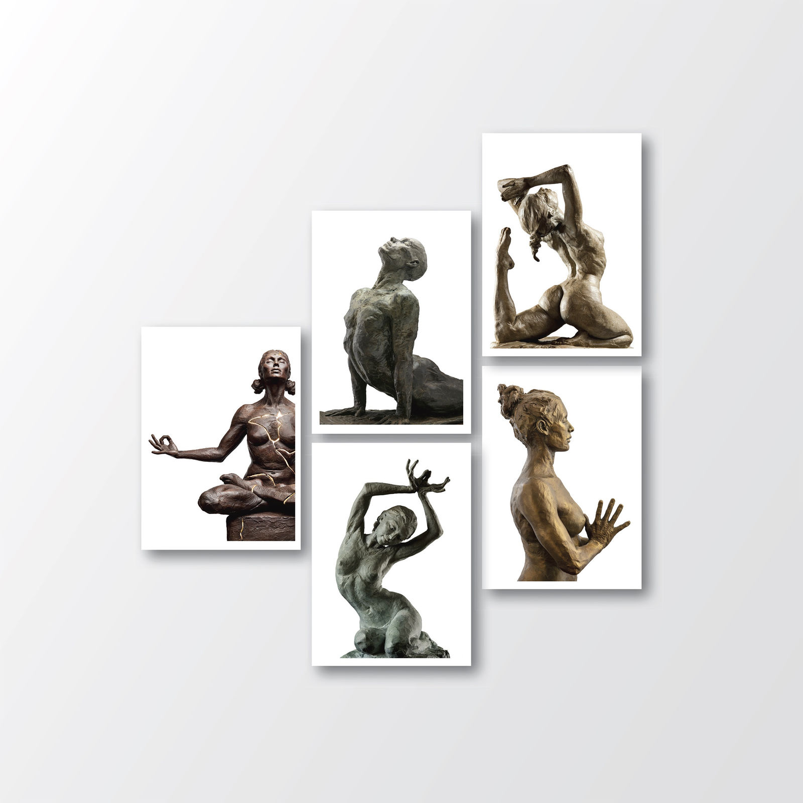 Yoga Series Art Cards