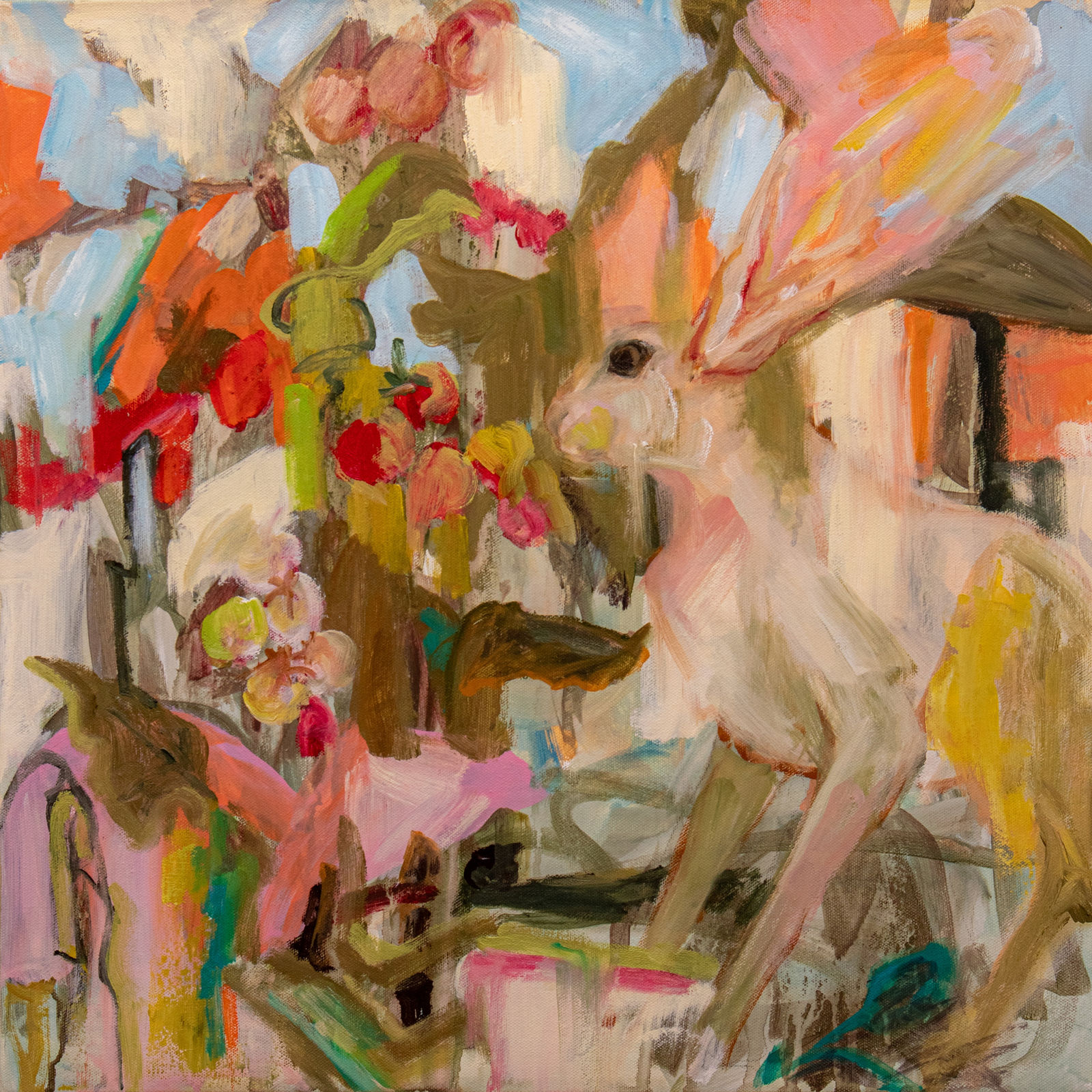 April Garner, Jack in the Garden I, 2024