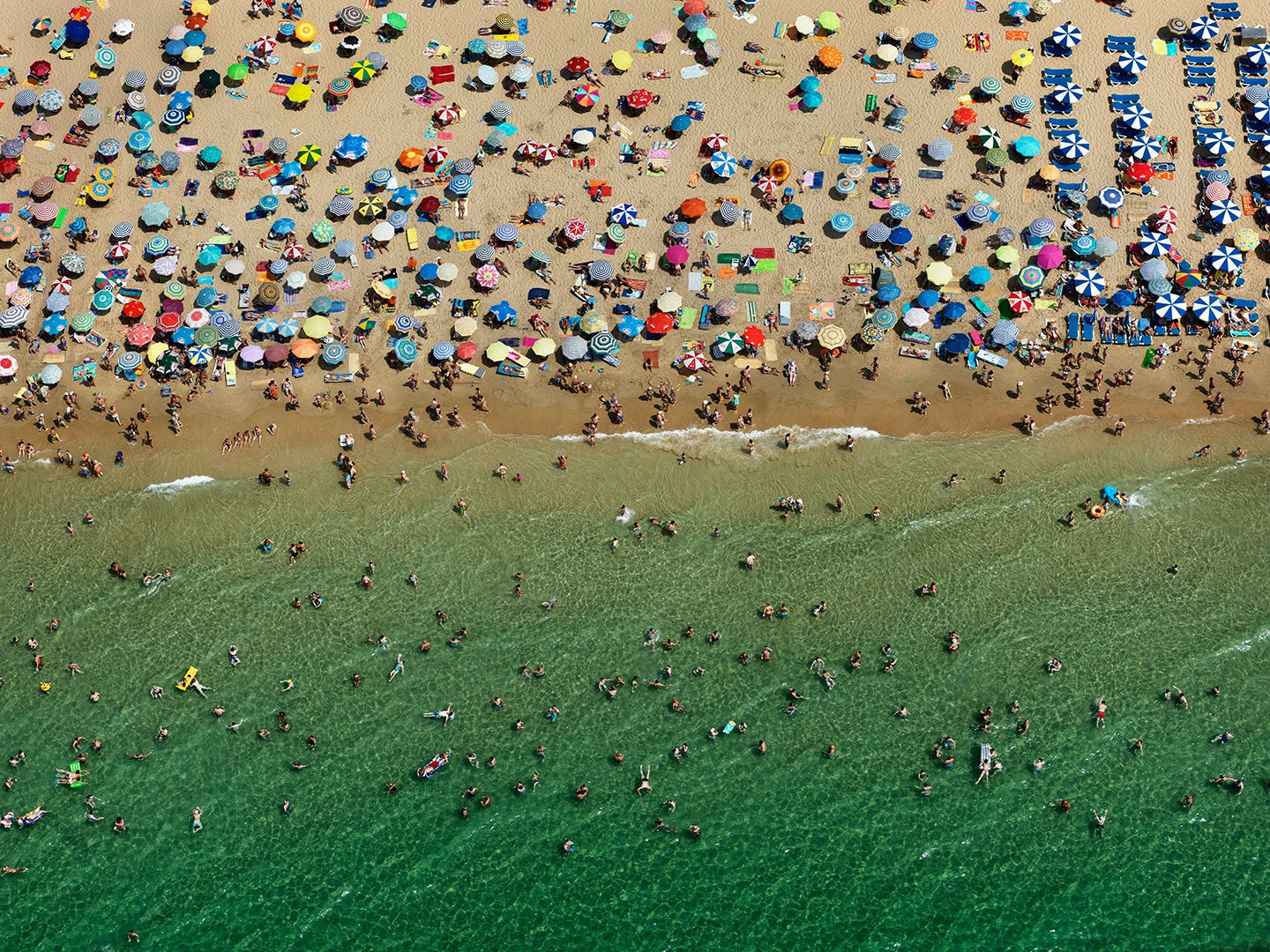 Edward Burtynsky, Benidorm #1, Spain, 2010