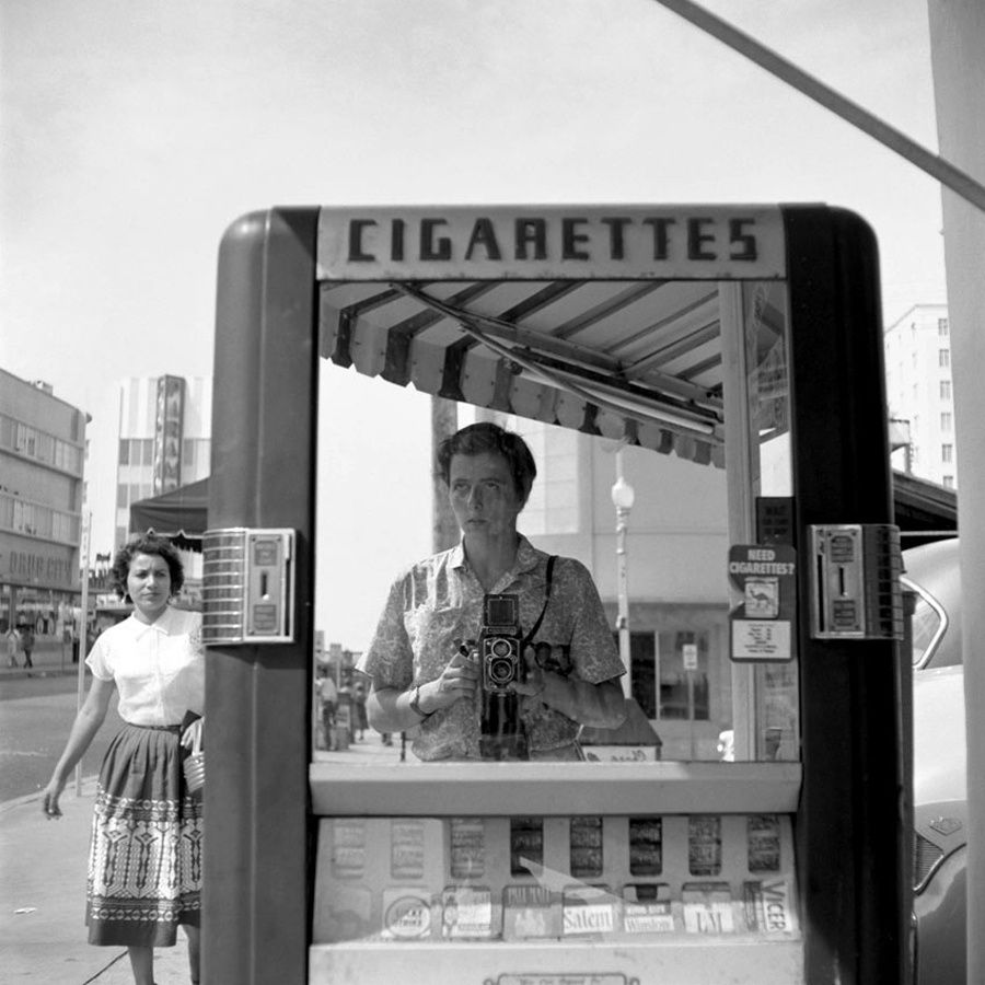 Vivian Maier, Self-portrait, Florida, 1957