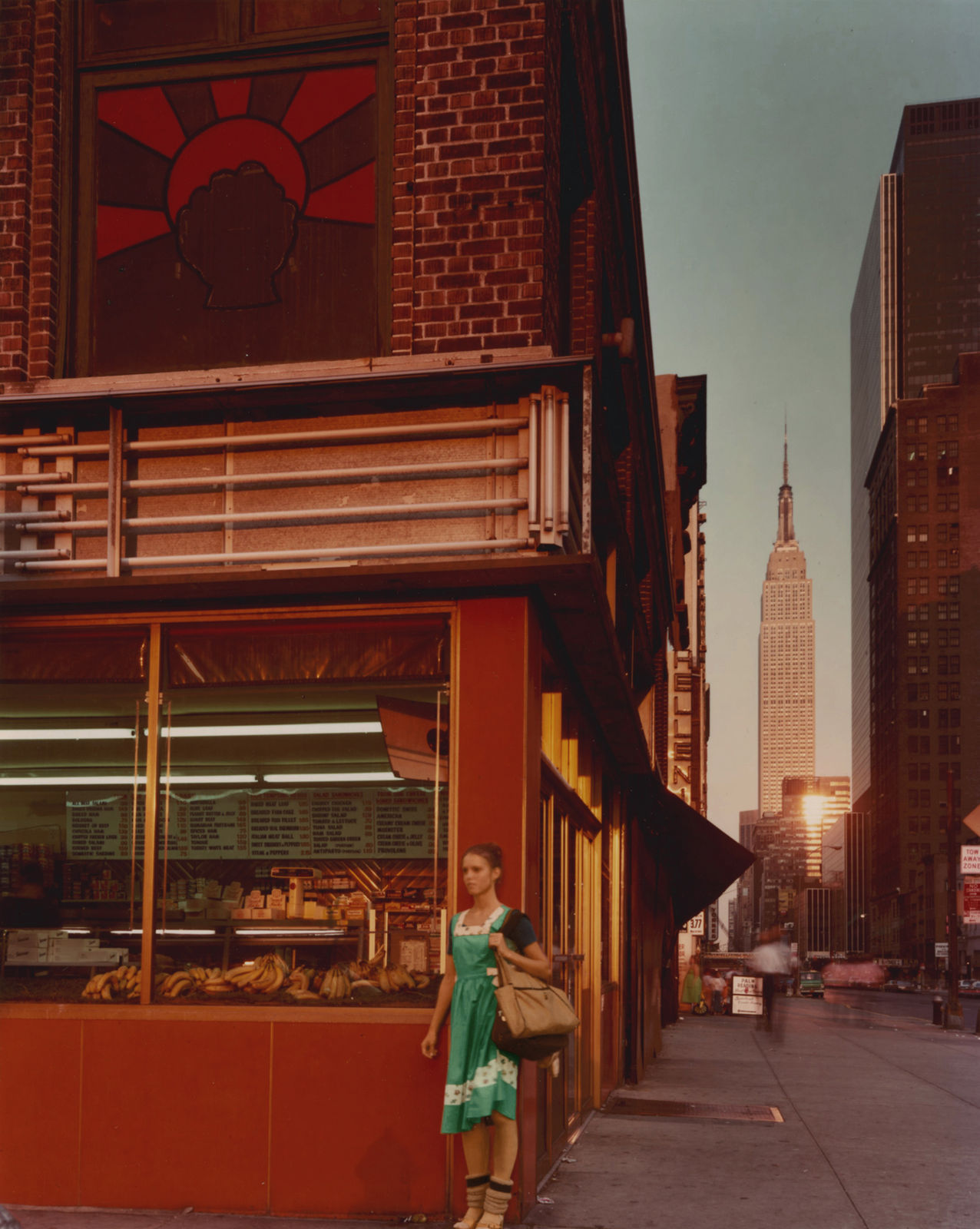 Joel Meyerowitz, Empire State Series: Young Dancer, 34th Street and 9th Avenue, New York, 1978