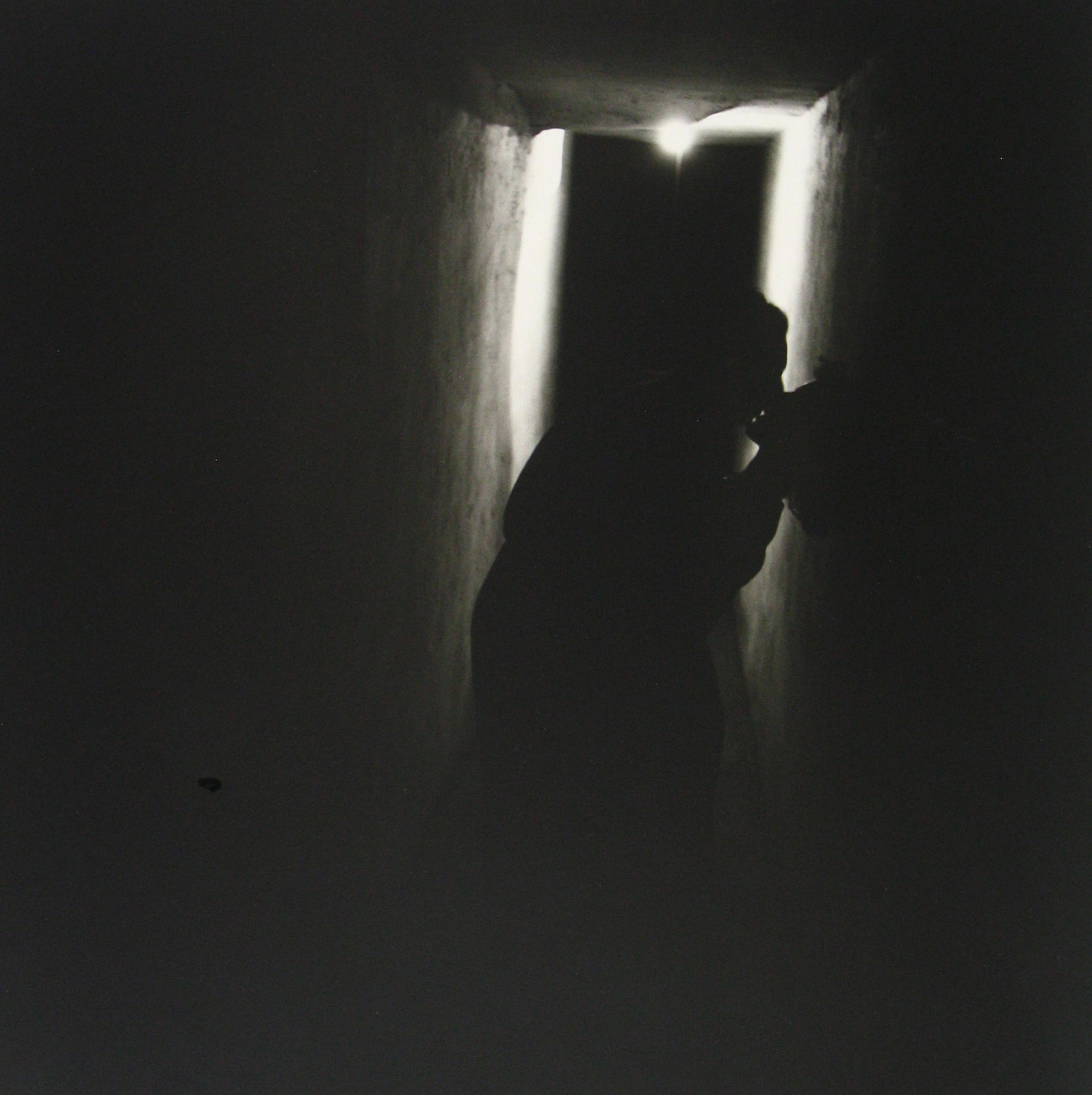 Saul Leiter, Kissing, 1954