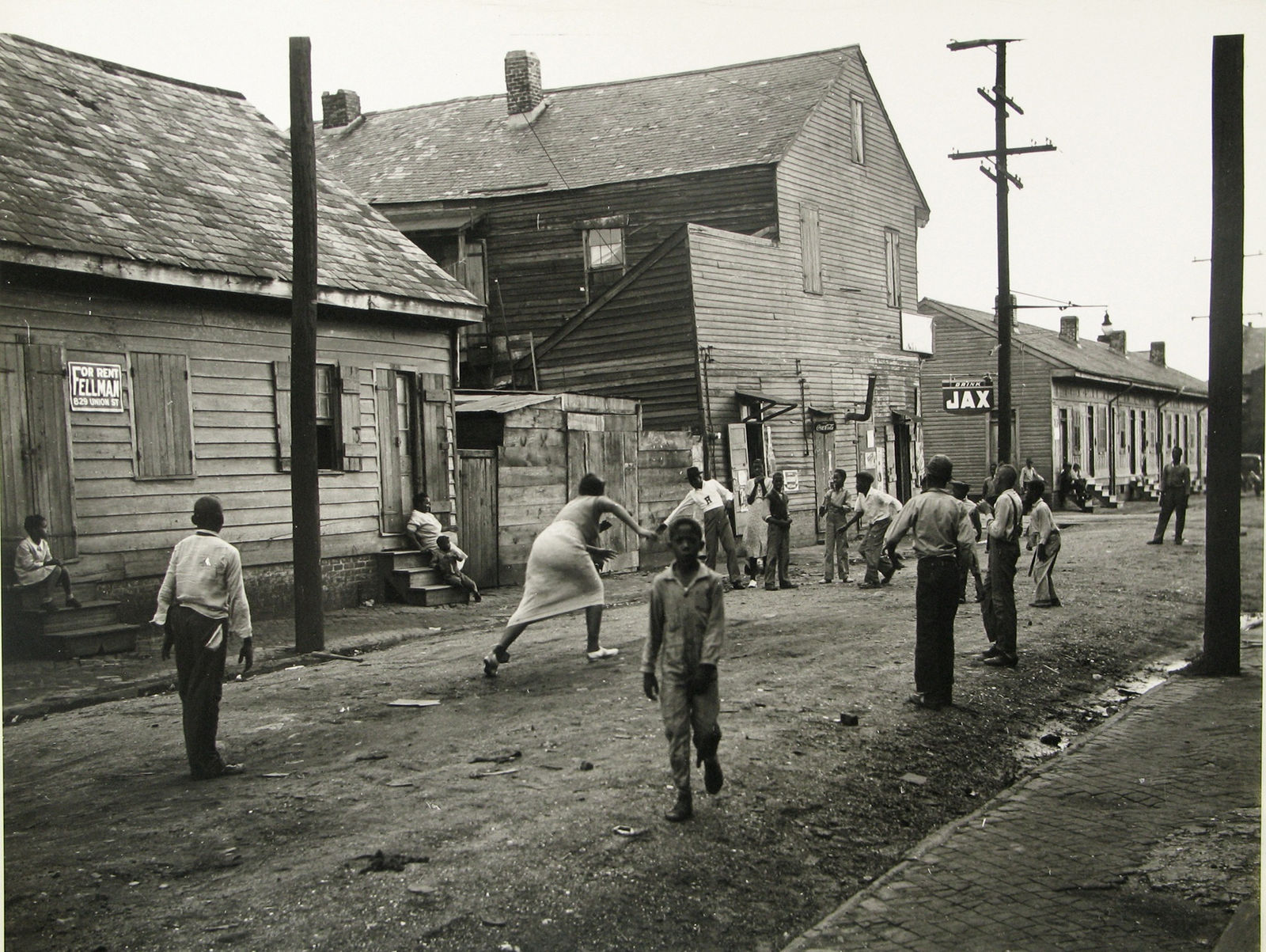 Peter Sekaer, Irish Channel, future site of St. Thomas housing project, St. Thomas and Felicity Streets, New Orleans, c.1936