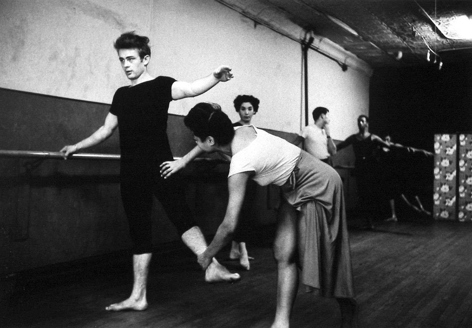Dennis Stock, Katherine Dunham's Dance Class, New York - James Dean, 1966