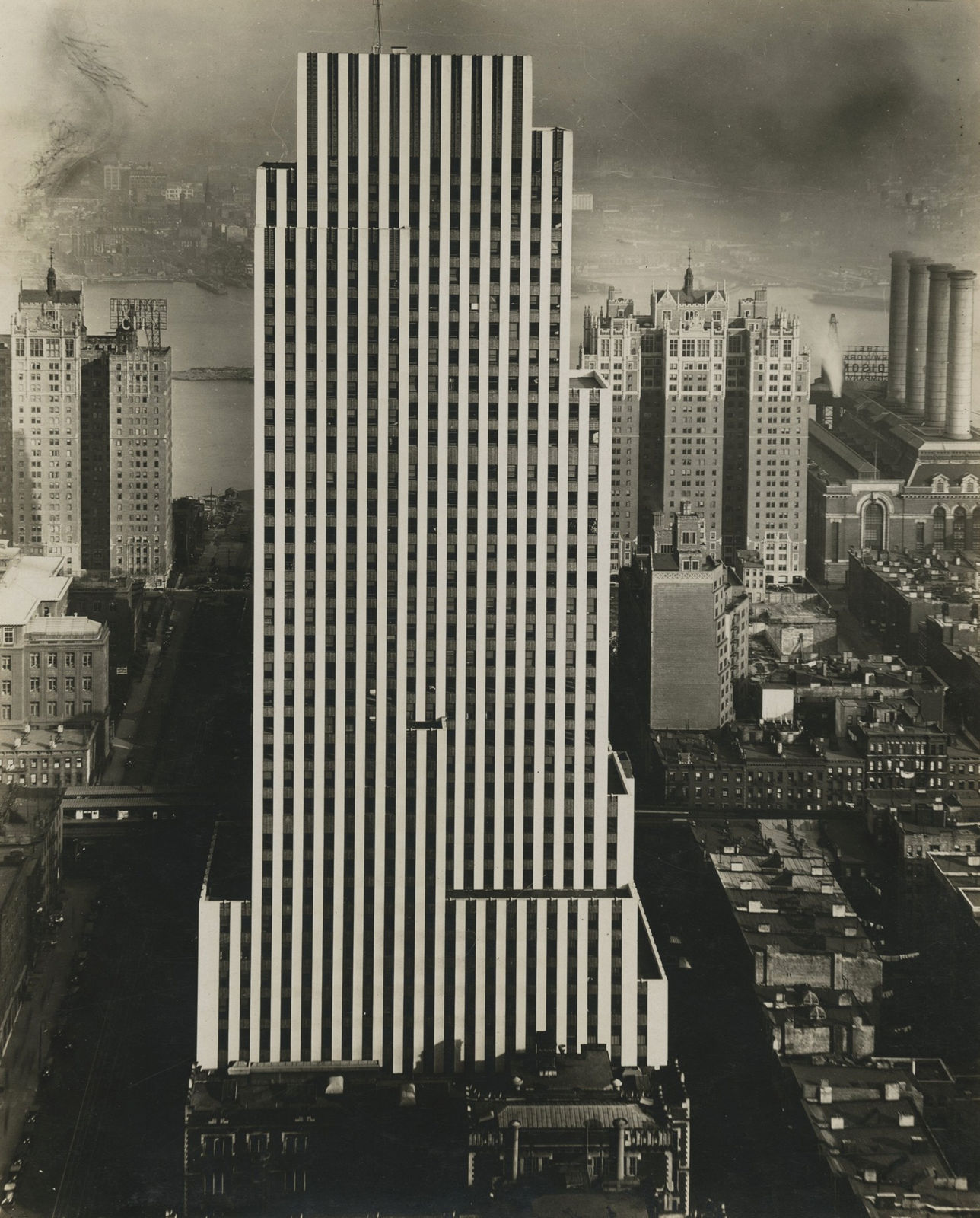 Berenice Abbott, Daily News Building, 1931