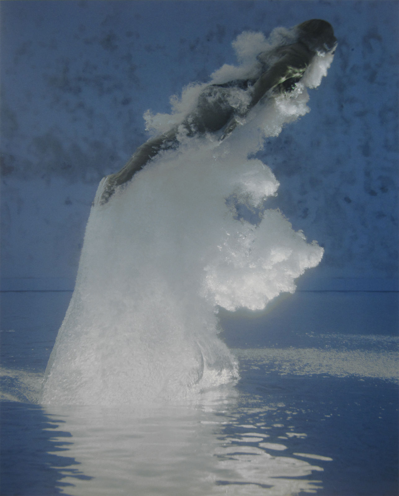 Joel Meyerowitz, Elemental Series, Rising Diver, Provence, 2011