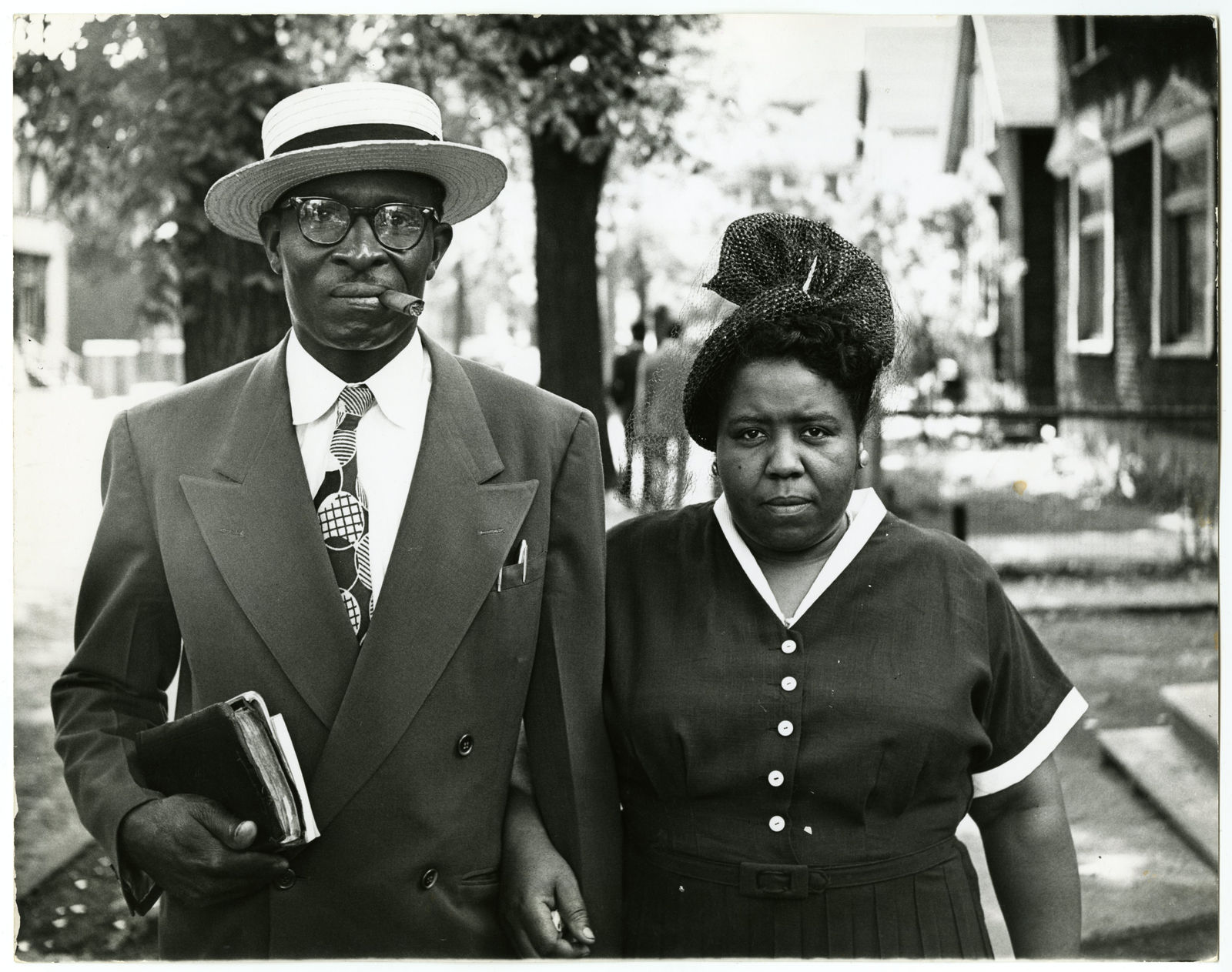 Gordon Parks, Husband and Wife on Sunday Morning, Fort Scott, Kansas, 1949