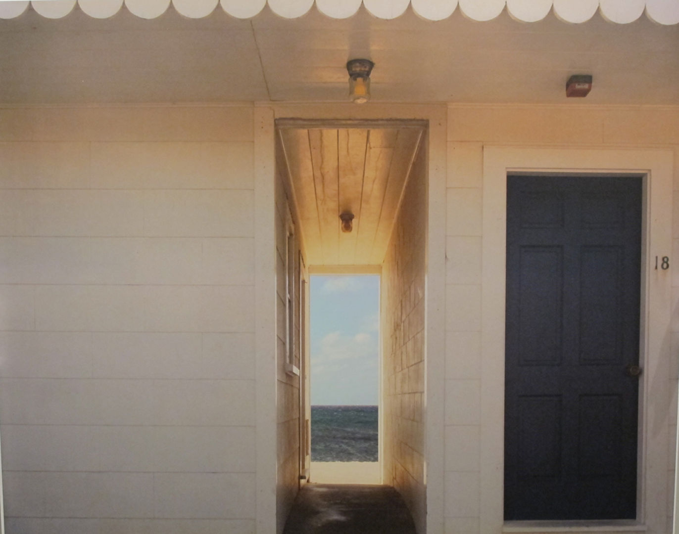 Joel Meyerowitz, Doorway to the Sea, 1982