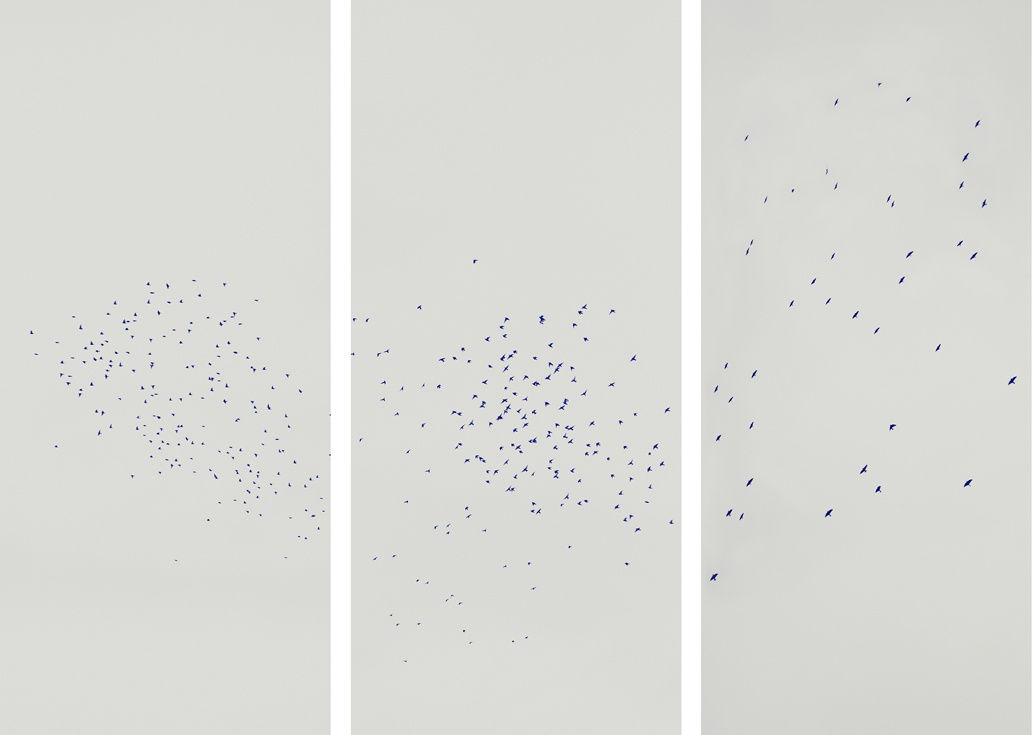 Nadav Kander, Untitled IV, part 1, 2 & 3, 2015