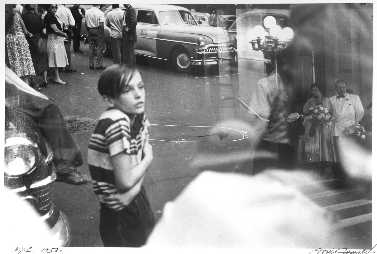 Louis Faurer, Accident, New York City, 1952