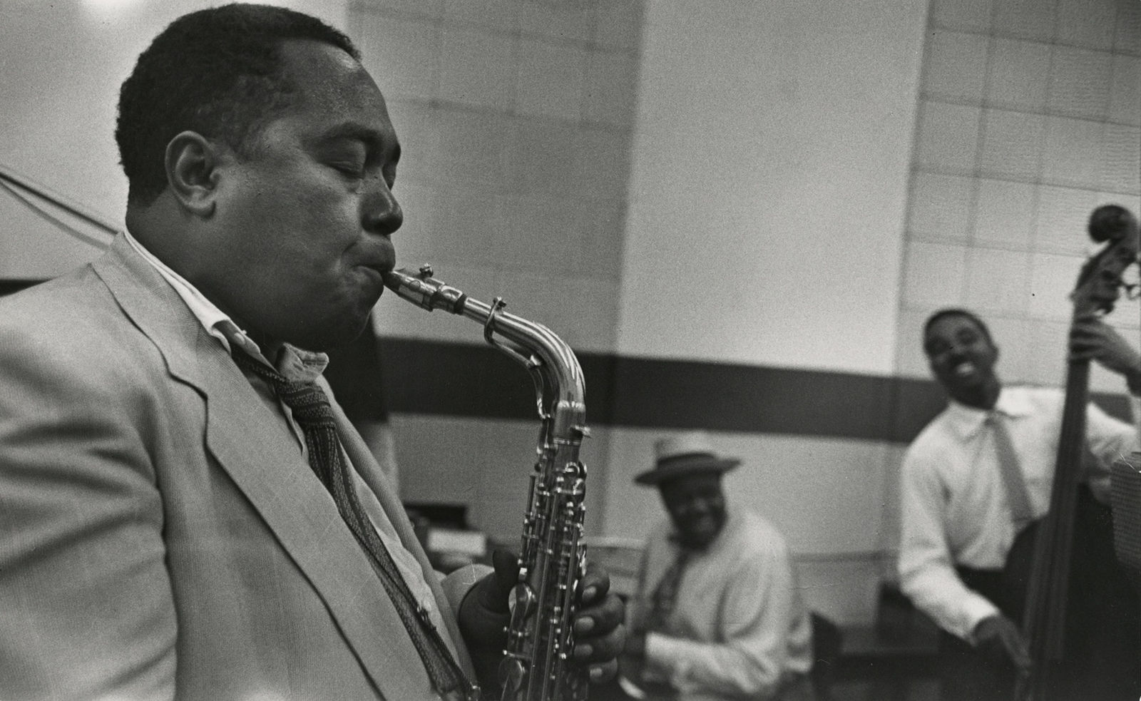 Esther Bubley, Charlie Parker, Norman Granz Jam Session, 1952