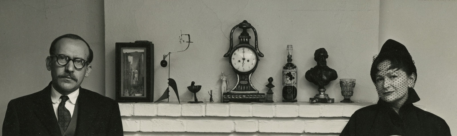 Arnold Newman, Saul Steinberg and Hedda Sterne, 1951