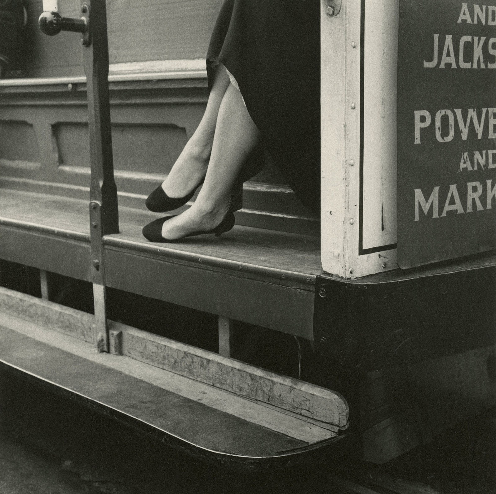 Dorothea Lange, Cable Car, San Francisco, 1956