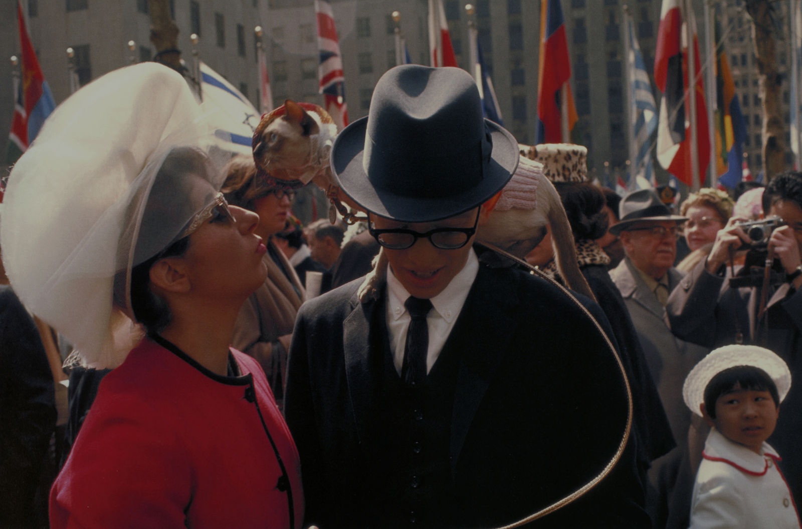 Joel Meyerowitz, Easter Parade, Rockefeller Center, New York City, 1964
