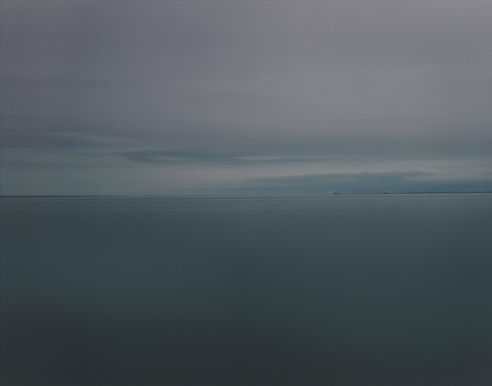 Joel Meyerowitz, Bay Sky Series, The Blue Hour , 1984