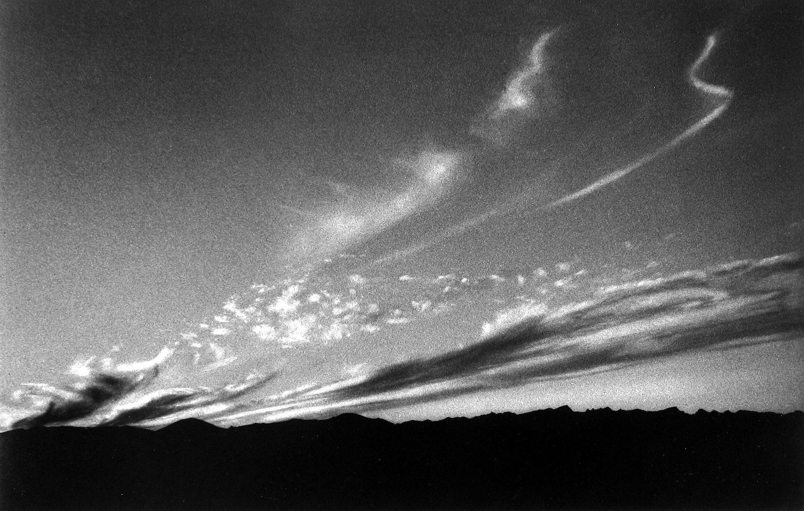 James Karales, Cloud Symphonies, Death Valley, CA, 1957