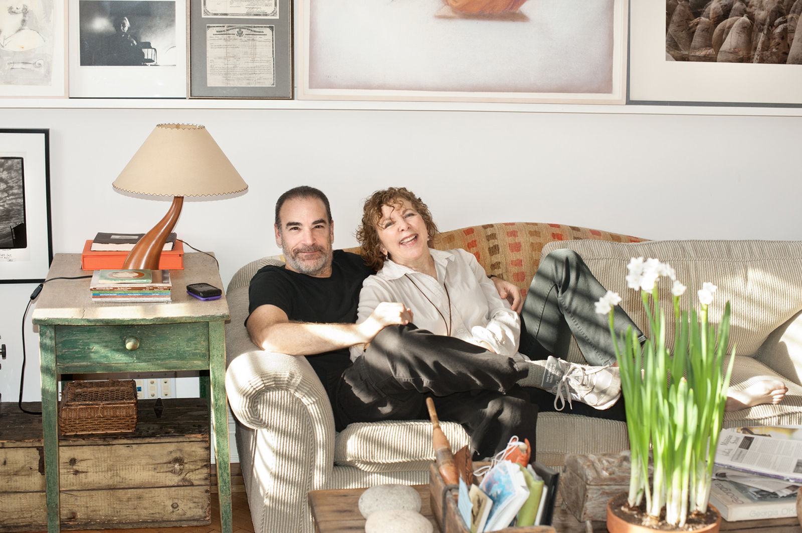 Morton I. Hamburg, Mandy Patinkin and Kathryn Grody, 2012