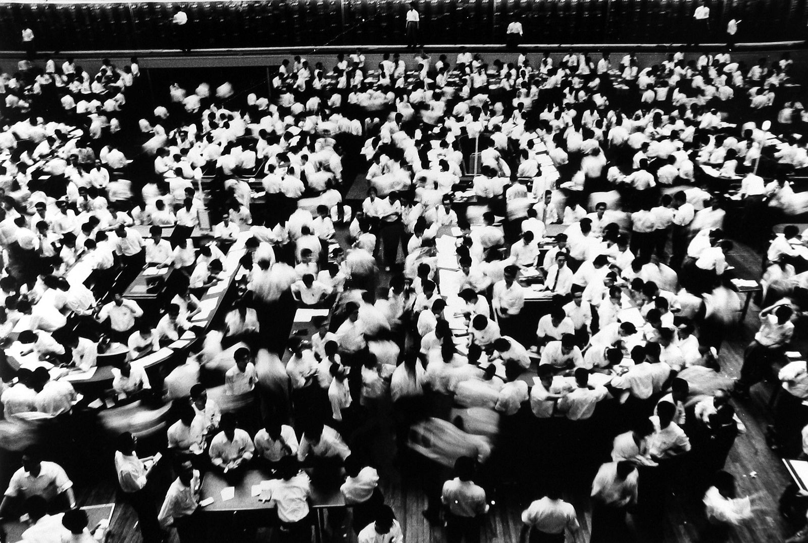 William Klein, Stock Market, Tokyo, 1961