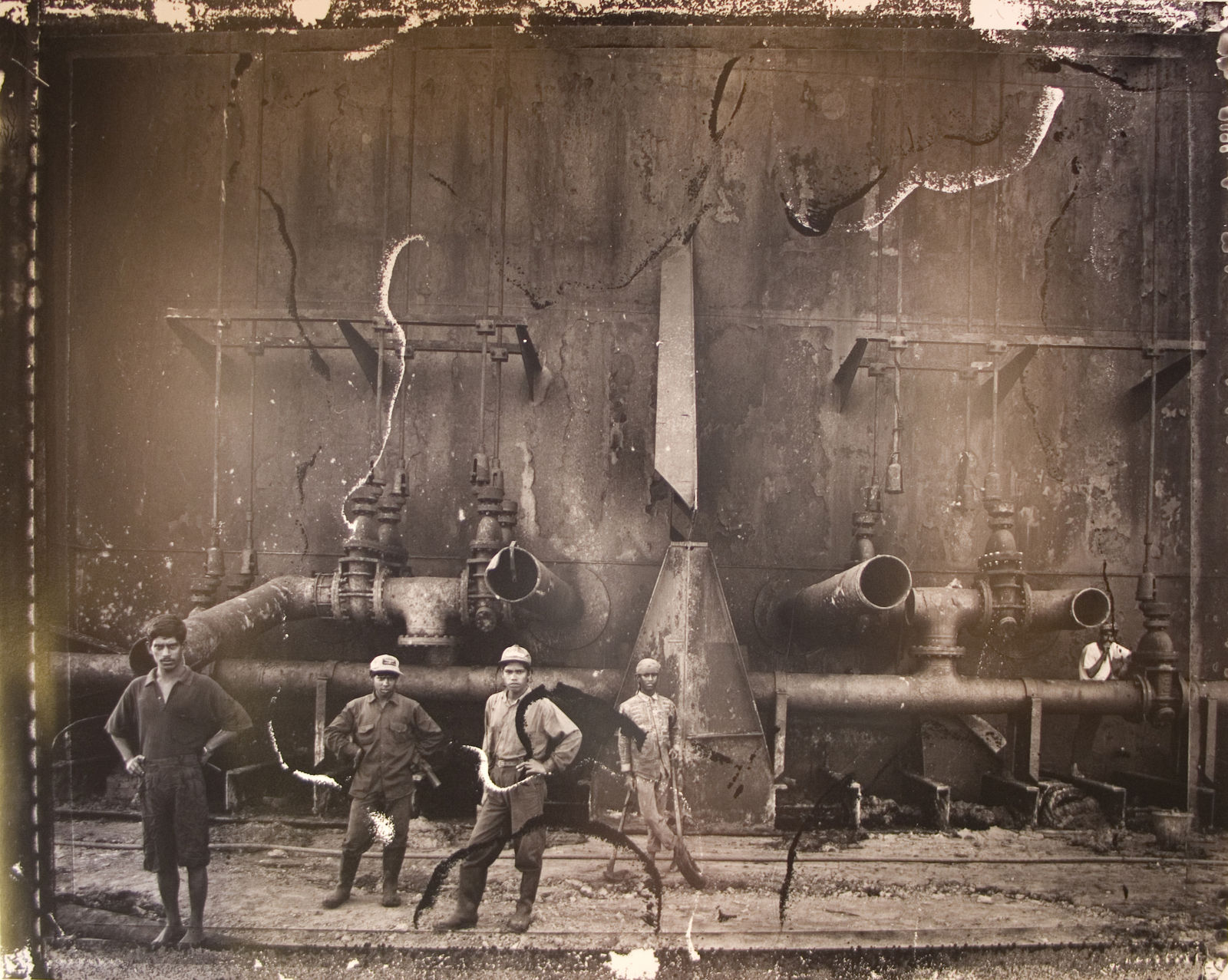 Edward Burtynsky, Shipbreaking #23 Field Proof, Chittagong, Bangladesh, 2000